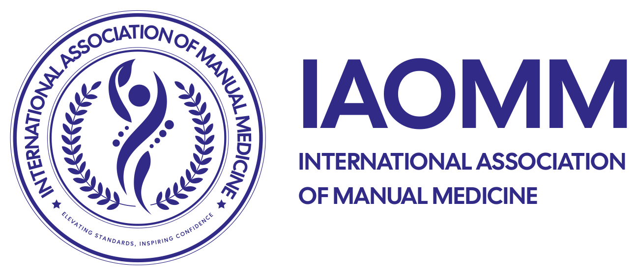 International Association of Manual Medicine IAOMM logo