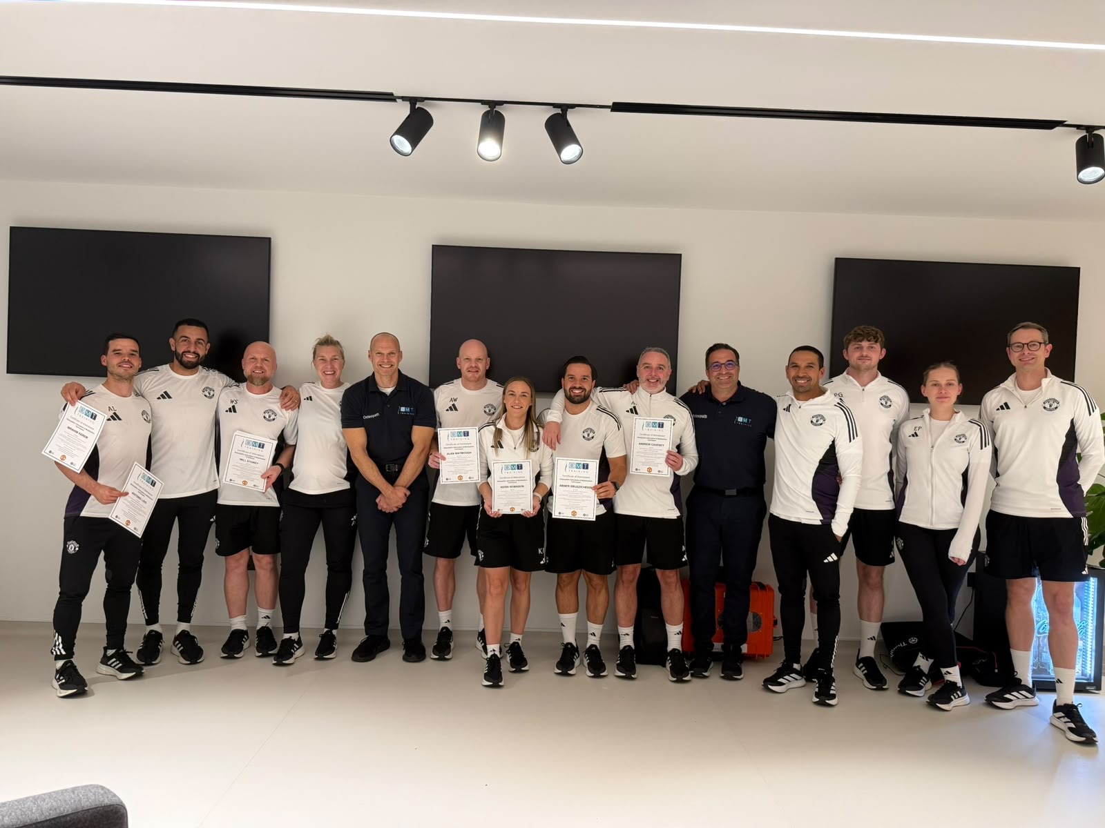 OMT Training with Manchester United